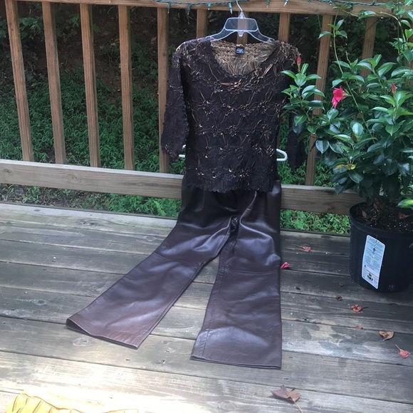 💞3 for $25💗Origami MagicScarf Blackish Brn &Tan - Picture 7 of 8